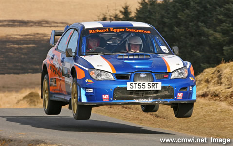 Peter Lloyd - Tour of Epynt - Subaru Impreza S12