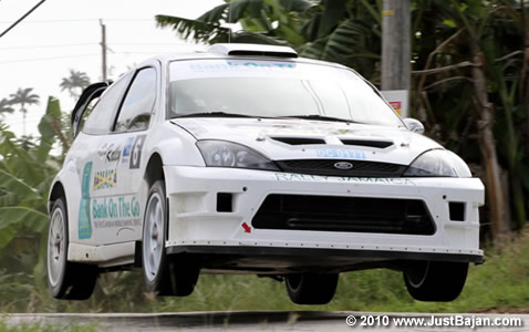 Gary Gregg - Ford Focus WRC05 - Rally Barbados 2010