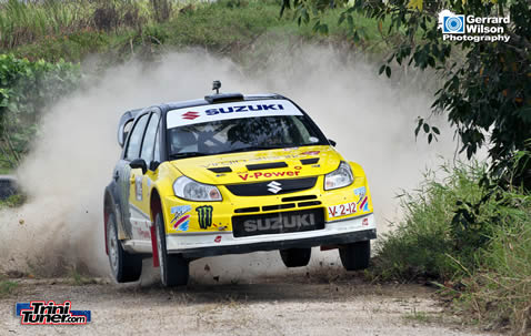 Sean Gill - Suzuki SX4 WRC - Rally Trinidad 2012 Sean Gill - Suzuki SX4 WRC - Rally Trinidad 2012