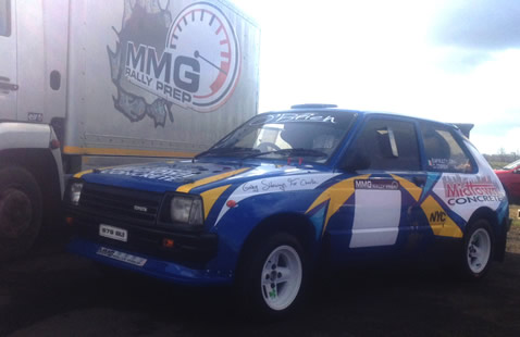 Danny O'Brien - Toyota Starlet Danny O'Brien - Toyota Starlet