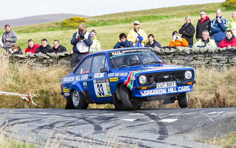 Chris Shooter & Bev LeGood - Rally Isle of Man 2013